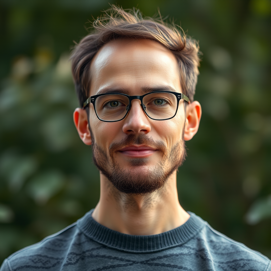 Portrait of lead AI researcher specializing in neural choreography and video generation algorithms